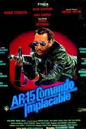 Постер к фильму АР-15: Безжалостный коммандос (1988)