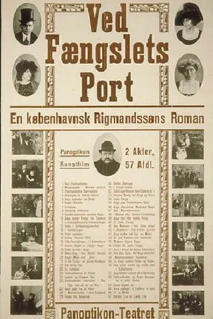 Постер к фильму На пороге тюрьмы (1911)