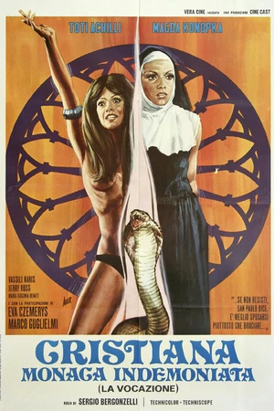 Постер к фильму Cristiana monaca indemoniata (1972)