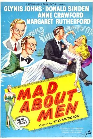 Постер к фильму Без ума от мужчин (1954)