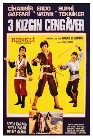 Постер к фильму Üç kizgin cengaver (1971)