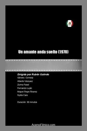 Постер к фильму Un amante anda suelto (1970)