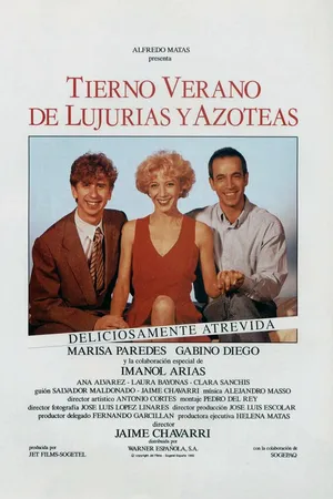 Постер к фильму Ласковое лето страсти и открытых террас (1993)