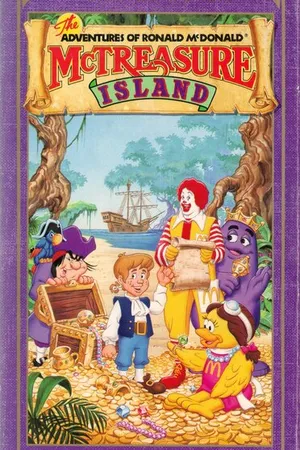 Постер к мультфильму The Adventures of Ronald McDonald: McTreasure Island (1990)