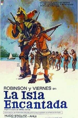 Постер к фильму Робинзон и Пятница на необитаемом острове (1973)
