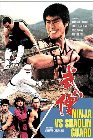 Постер к фильму Ниндзя против стражей Шаолиня (1984)