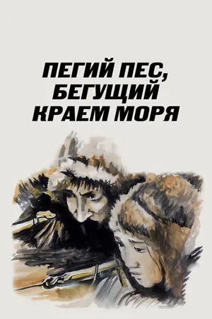Постер к фильму Пегий пес, бегущий краем моря (1990)