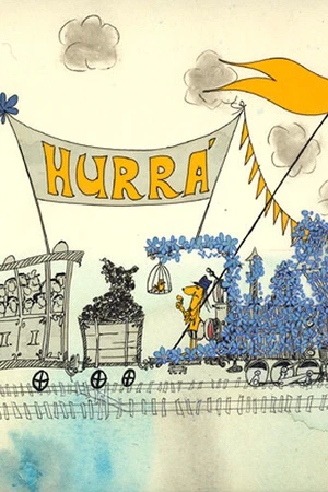 Постер к мультфильму Паровозьи бега (1972)