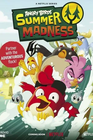 Постер к мультсериалу Angry Birds: Летнее безумие (2022)