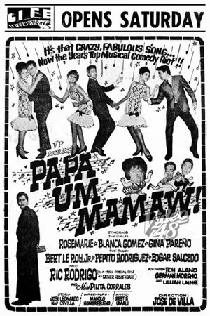 Постер к фильму Papa um mamaw (1965)