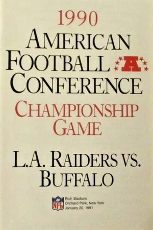 Постер к фильму 1990 AFC Championship Game (2016)