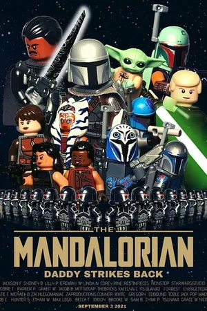Постер к мультфильму LEGO the Mandalorian: Daddy Strikes Back - A Star Wars Story (2021)