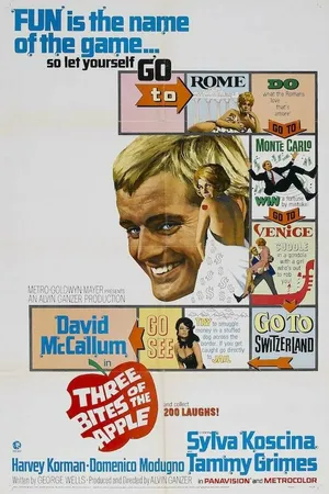 Постер к фильму Три укуса на яблоке (1967)