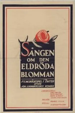 Постер к фильму Песнь о багрово-красном цветке (1919)