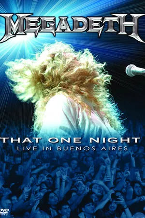 Постер к фильму Megadeth: That One Night - Live in Buenos Aires (2007)