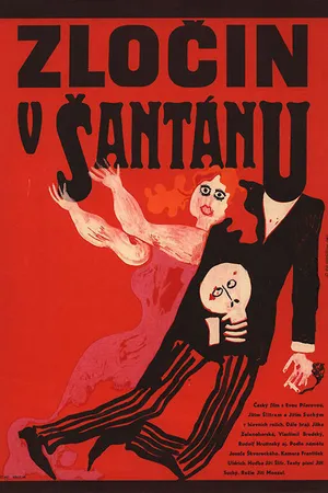 Постер к фильму Преступление в кафе-шантане (1968)