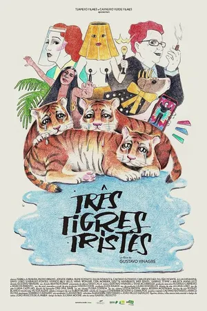 Постер к фильму Три грустных тигра (2022)