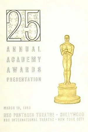 Постер к фильму 25-я церемония вручения премии «Оскар» (1953)