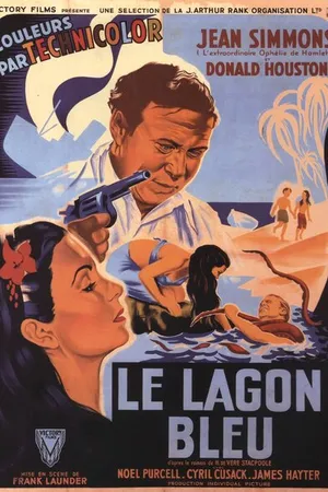 Постер к фильму Голубая лагуна (1949)