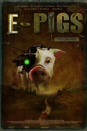 Постер к мультфильму E-Pigs (2009)