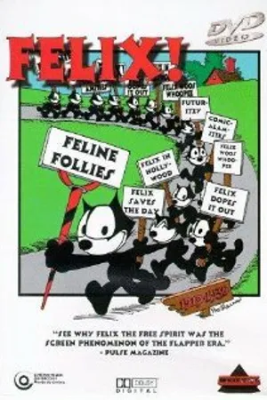 Постер к мультфильму Feline Follies (1919)