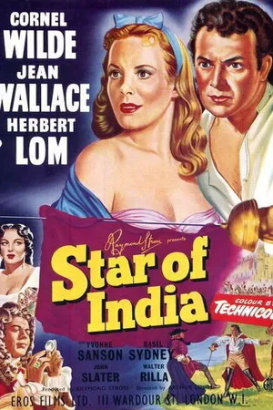 Постер к фильму Звезда Индии (1954)