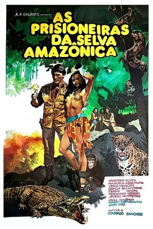 Постер к фильму Prisioneiras da Selva Amazônica (1987)