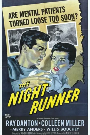 Постер к фильму Бегущий в ночи (1957)