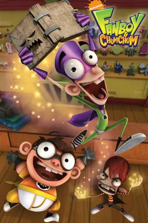 Постер к мультсериалу Фанбой и Чам Чам (2009 - 2014)