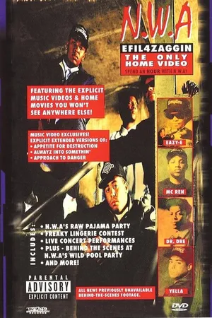 Постер к фильму N.W.A.: Efil4zaggin - The Only Home Video (1992)