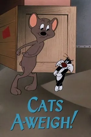 Постер к мультфильму Коты — на весы! (1953)
