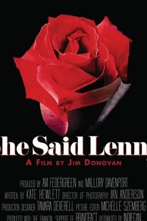 Постер к фильму She Said Lenny (2010)