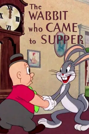 Постер к мультфильму Кролик приходит к ужину (1942)