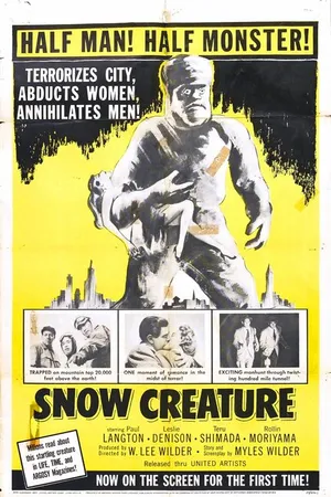 Постер к фильму Снежное существо (1954)