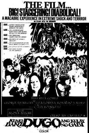 Постер к фильму Kung bakit dugo ang kulay ng gabi (1973)