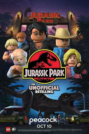 Постер к мультфильму LEGO Jurassic Park: The Unofficial Retelling (2023)