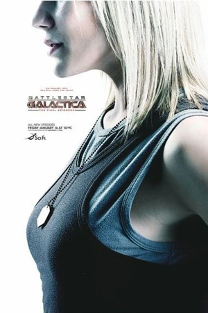 Постер к сериалу Звёздный крейсер «Галактика»: Лицо врага (2008 - 2009)