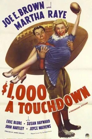 Постер к фильму $1000 a Touchdown (1939)