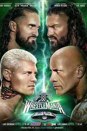 Постер к фильму WrestleMania XL (2024)
