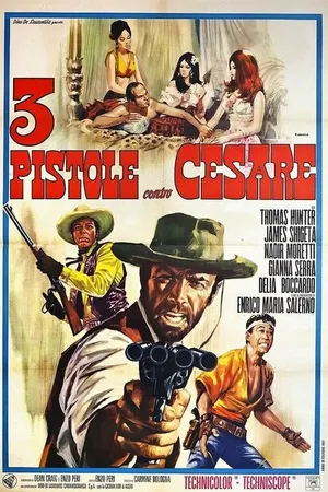 Постер к фильму Три ствола против Цезаря (1967)