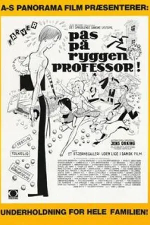Постер к фильму Pas på ryggen, professor! (1977)