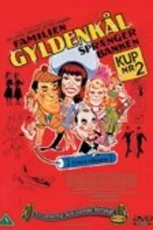 Постер к фильму Familien Gyldenkål sprænger banken (1976)