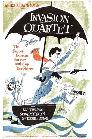 Постер к фильму Invasion Quartet (1961)