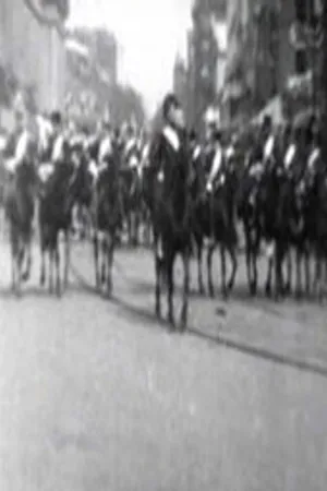 Постер к фильму Президент МакКинли с эскортом едет в Капитолий (1901)