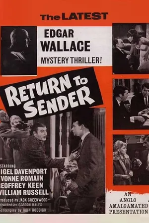 Постер к фильму Return to Sender (1963)
