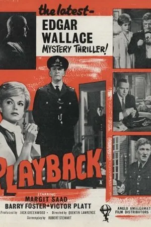 Постер к фильму Playback (1962)