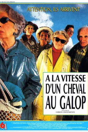 Постер к фильму À la vitesse d'un cheval au galop (1992)