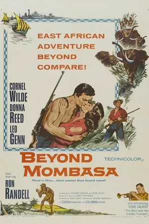Постер к фильму За пределами Момбасы (1956)