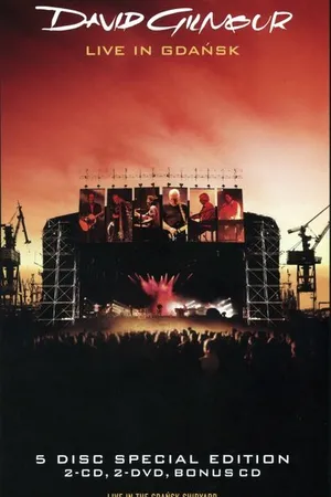 Постер к фильму David Gilmour: Live in Gdansk (2008)