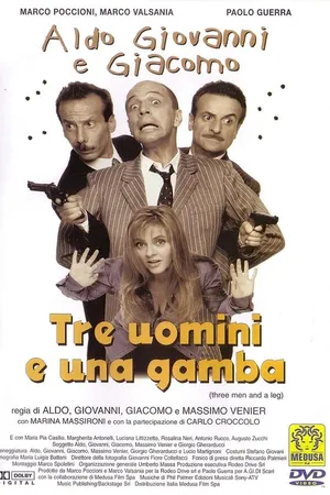 Постер к фильму Трое мужчин и нога (1997)